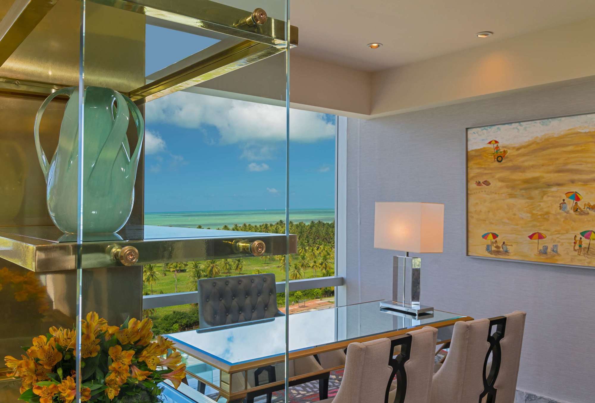 Sheraton Reserva Do Paiva กาโป เด ซันโตอากอสตีโญ ภายนอก รูปภาพ A view of the Gulf of Mexico from a private residence at The Ivy at River Ranch