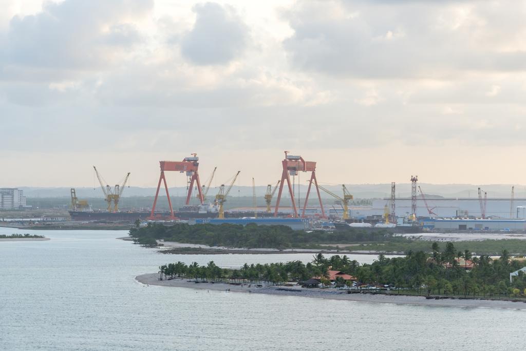 Sheraton Reserva Do Paiva กาโป เด ซันโตอากอสตีโญ ภายนอก รูปภาพ The Port of Subic Bay